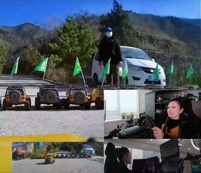 Simulador Land Rover teledirigido