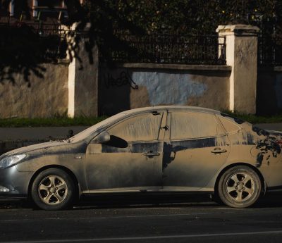 Coche parado