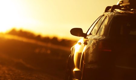 Efectos calor coche neumaticos