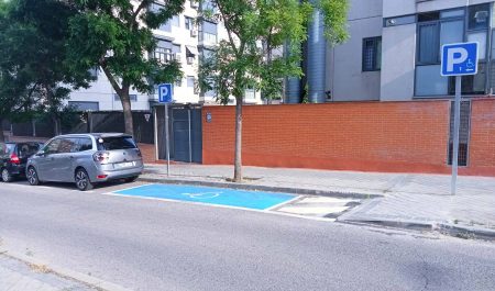 plaza movilidad reducida